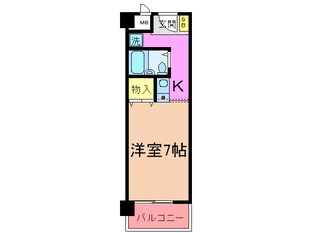 サムティ神戸浜崎通の物件間取画像